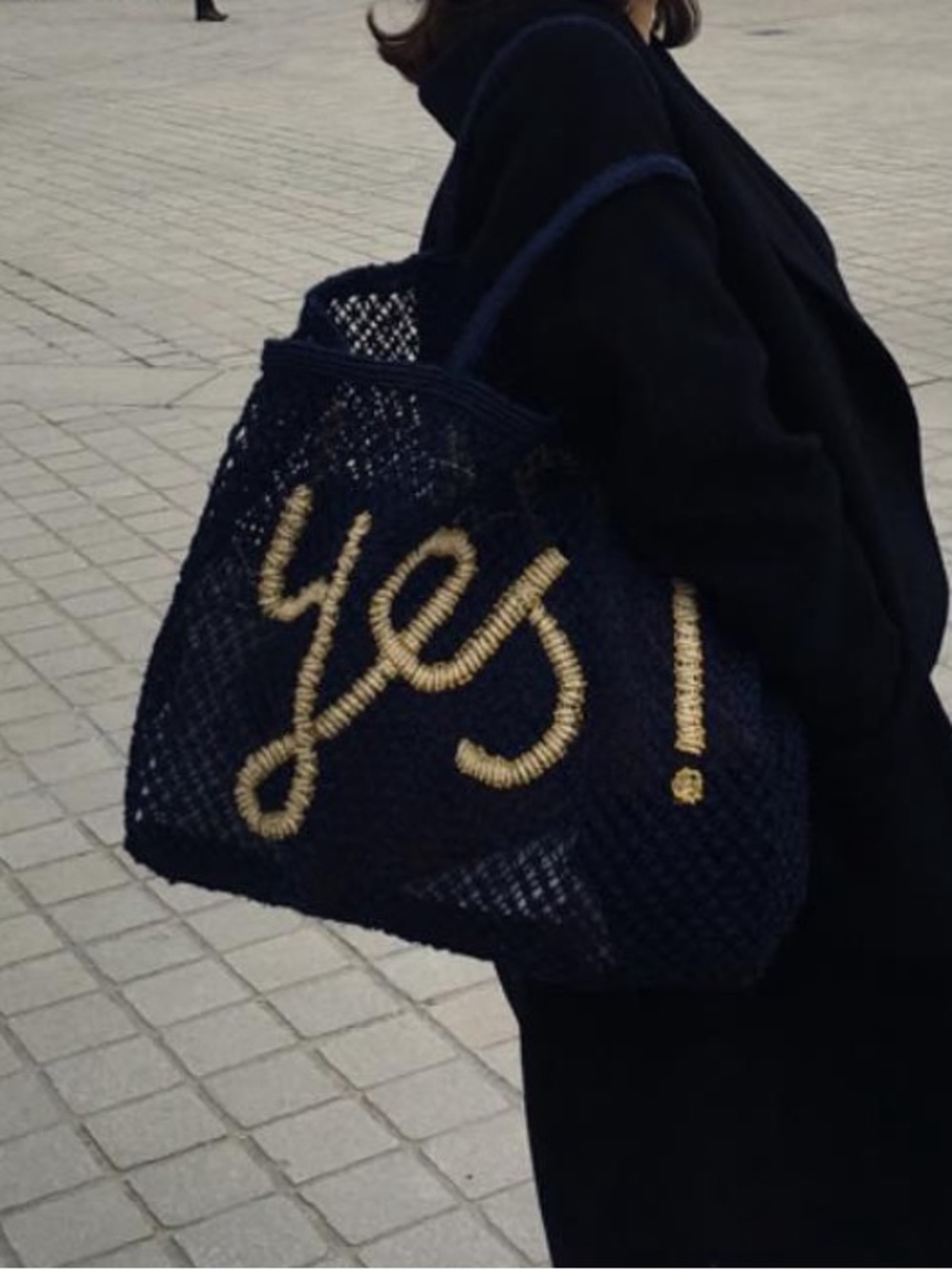 The Jacksons Large "yes!" Tote